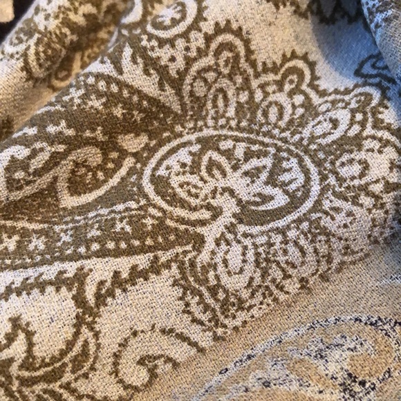 🤎Carole Little 2-Pc Damask Pleated Skirt & beaded neck tunic + infinity sash - Picture 11 of 16